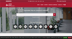 Desktop Screenshot of cursosenconstruccion.com
